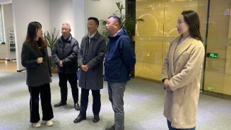 舟山市定海區(qū)投促中心、區(qū)衛(wèi)健局考察團蒞臨健培科技考察調(diào)研