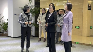 杭州市婦聯(lián)黨組書記、主席楊曉峰一行蒞臨健培科技考察調(diào)研