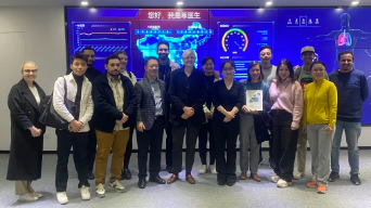 英國倫敦大學學院全球健康商學院院長Nora Colton一行蒞臨健培科技考察調(diào)研