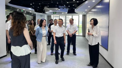 杭州市發(fā)改委黨組副書記、副主任、機關(guān)黨委書記楊釗一行蒞臨健培科技考察調(diào)研